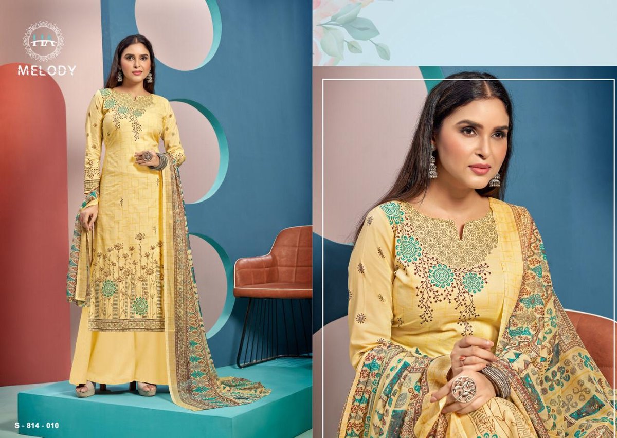 Harshit Fashion Hub Melody 814-001 to 814-010 Series 10