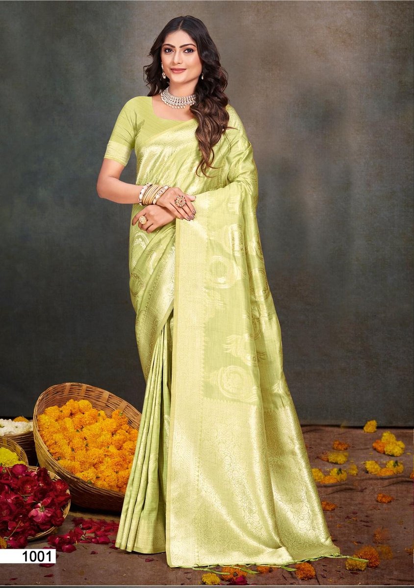 BUNAWAT ANUBHUTI SILK VOL-01 1001 TO 1006 1