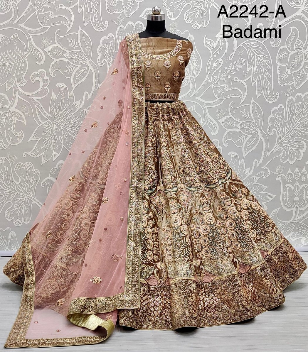 Bollywood  Designer Lehenga A2242 Colors 1