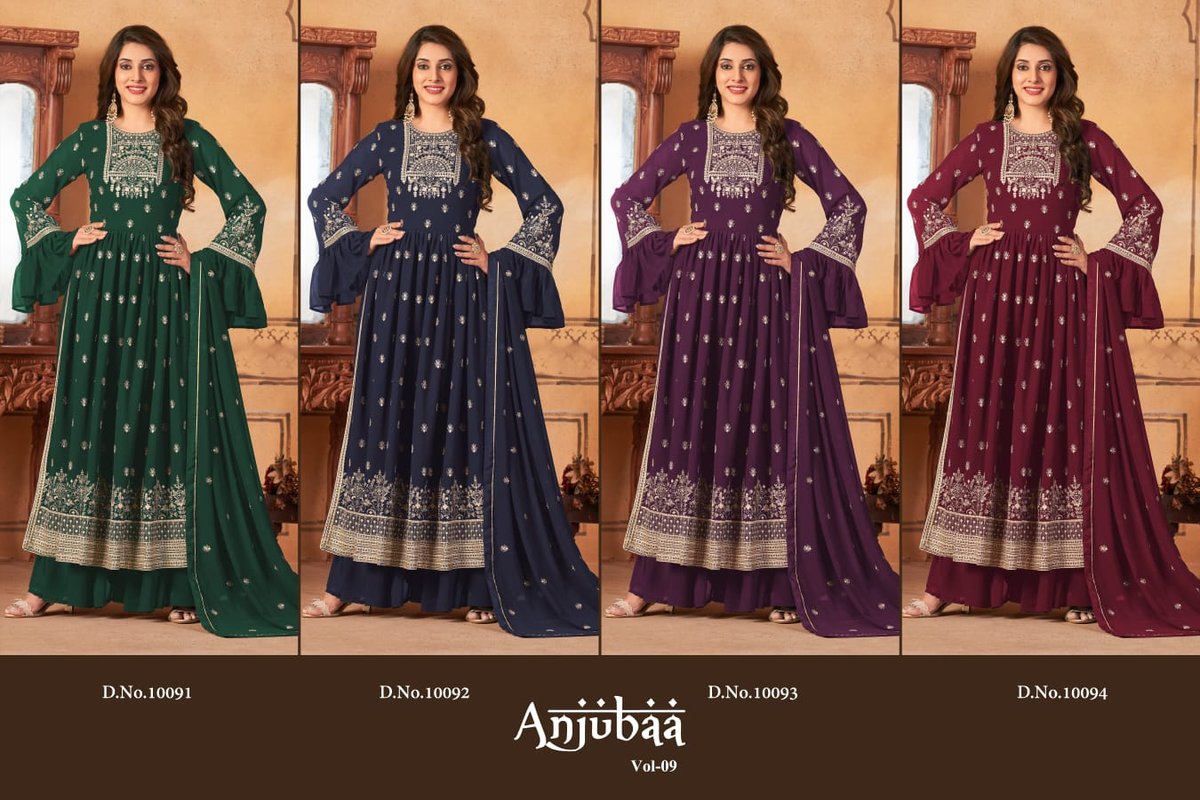 Dani Fashion Anjubaa Vol-9 10091-10094 Series 5