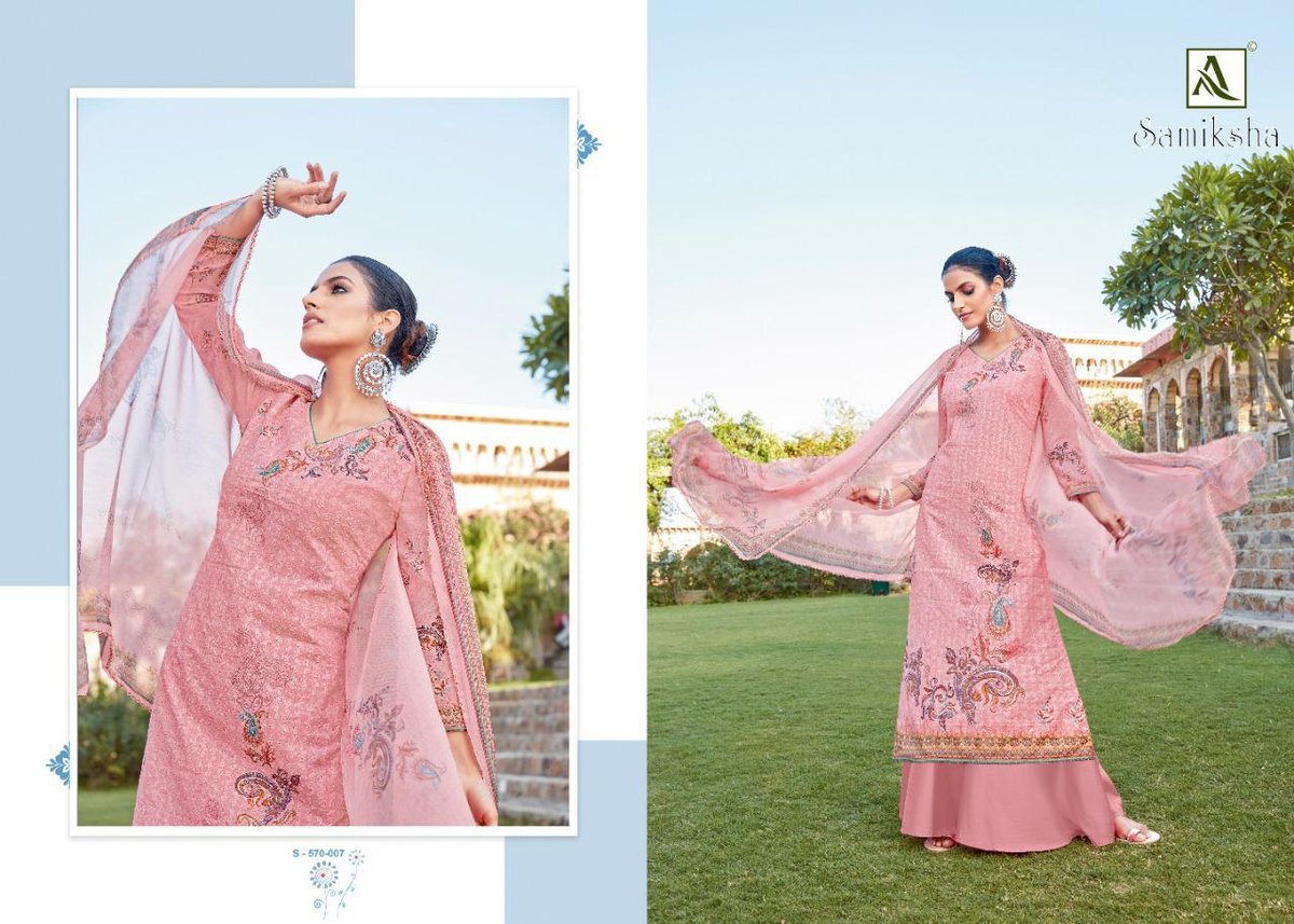 Alok Suits Samiksha 570-001 to 570-008 Series 7