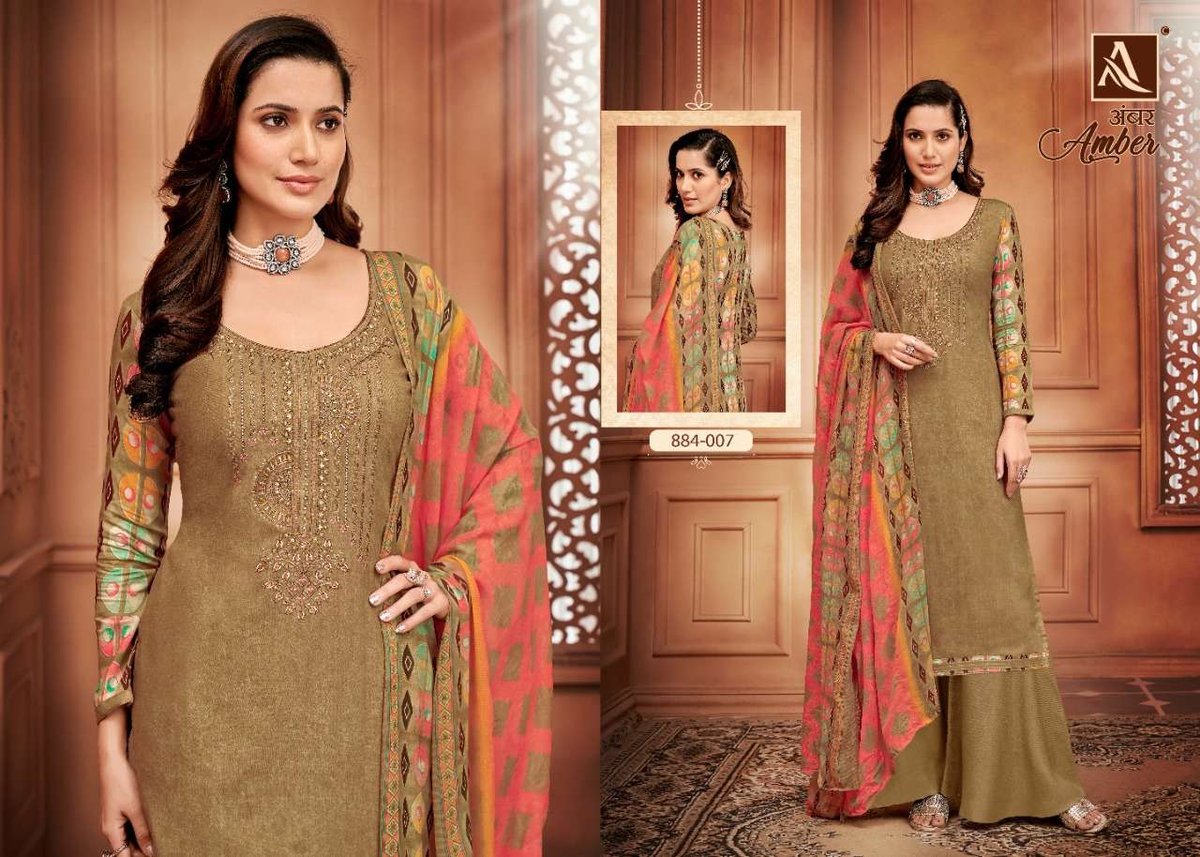 Alok Suits Amber 884-001 to 884-010 Series 7