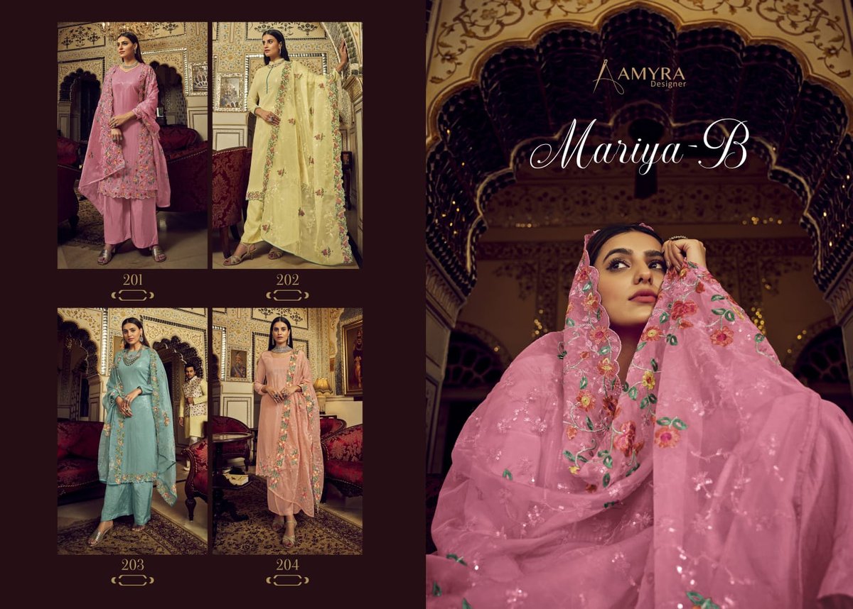 Aamyra Designer Mariya-B 201-204 Series 5