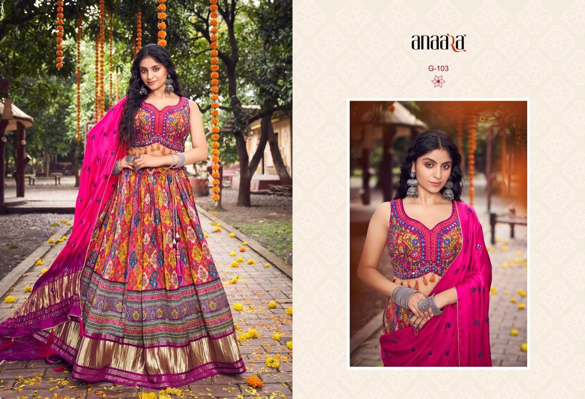 Tathastu Lehenga Anaara G-101 to G-107 Series 3