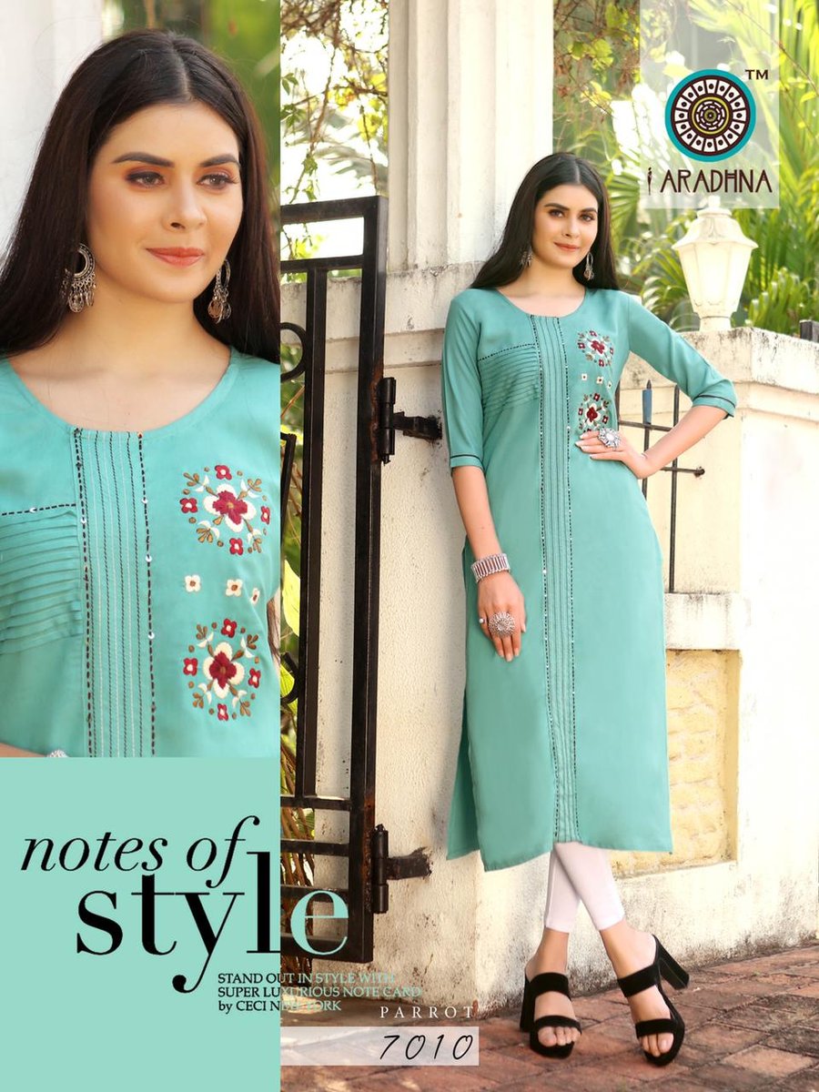 Aradhana Fashion Parrot  Vol-7 7001-7011 Series 10