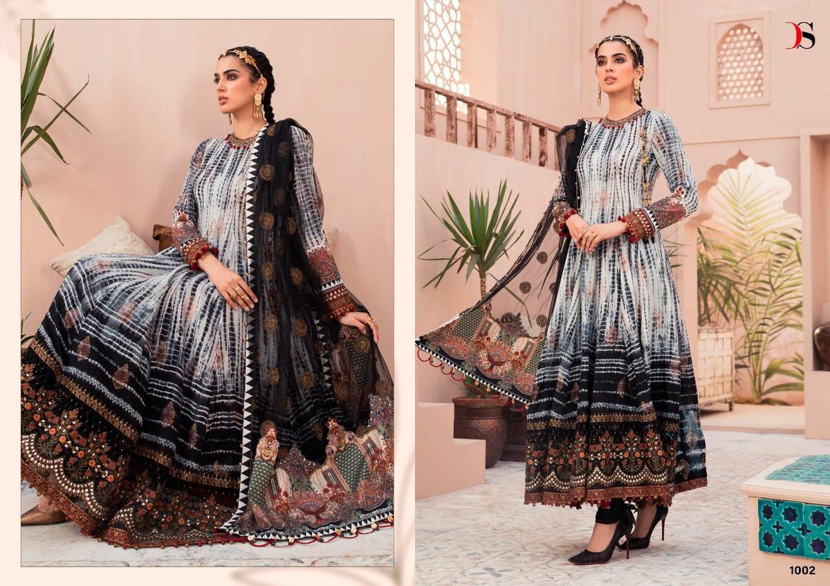Deepsy Suits Maria B Lawn Vol-3 1001-1007 Series 2