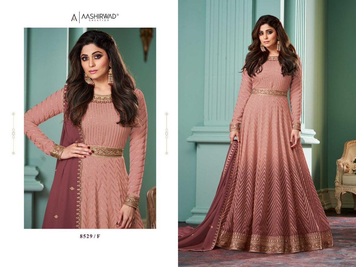 Aashirwad Creation Alizza 8529 Colors 6