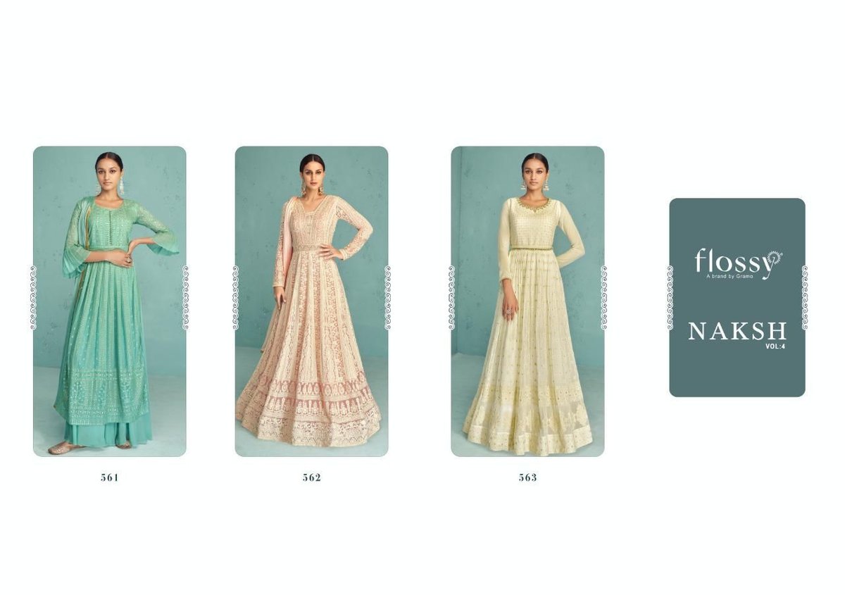 Gramo Flossy Naksh Vol-4 561-563 Series 4