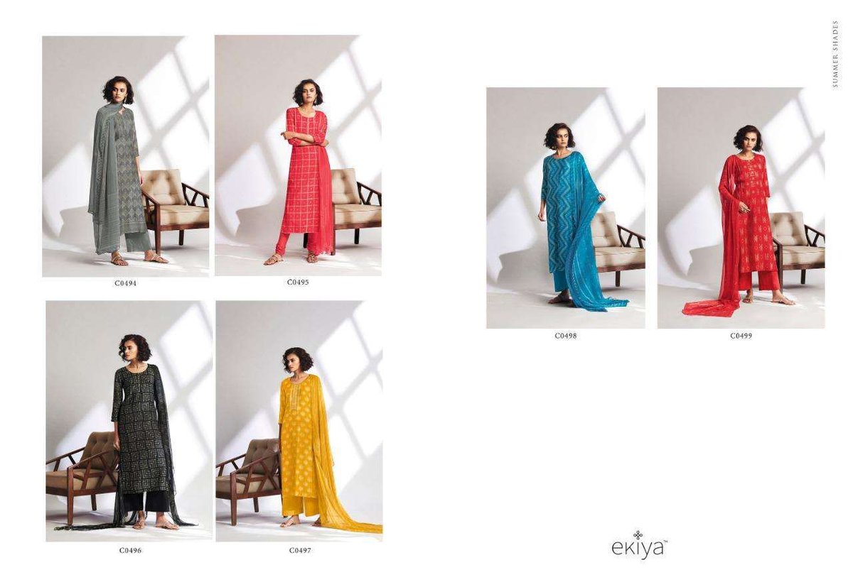 Ganga Ekiya Summer Shades 494-499 Series 7