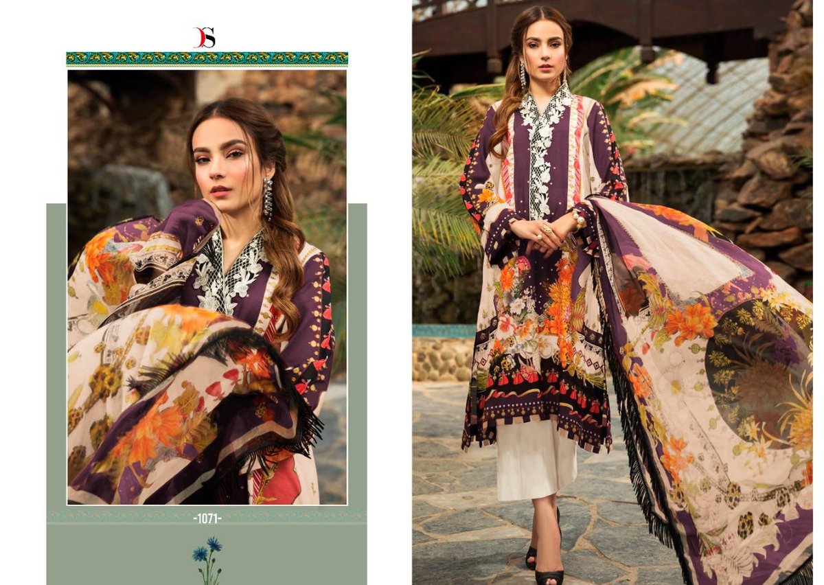 Deepsy Suits Firdous Vol-12 1071-1079 Series 1