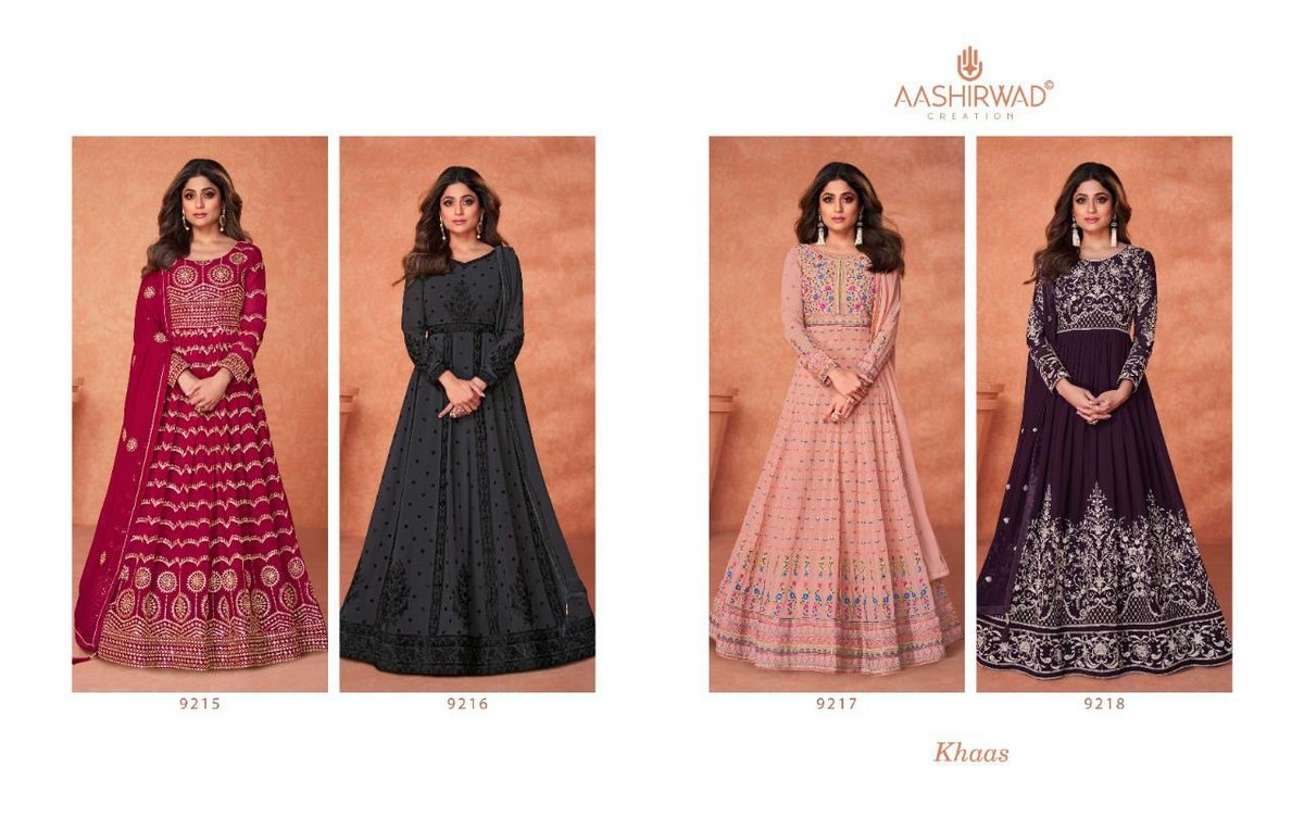 Aashirwad Creation Khaas 9215-9218 Series 5