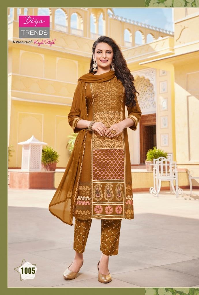 Diya Trends Zubeda Vol-1 1001-1010 Series 5