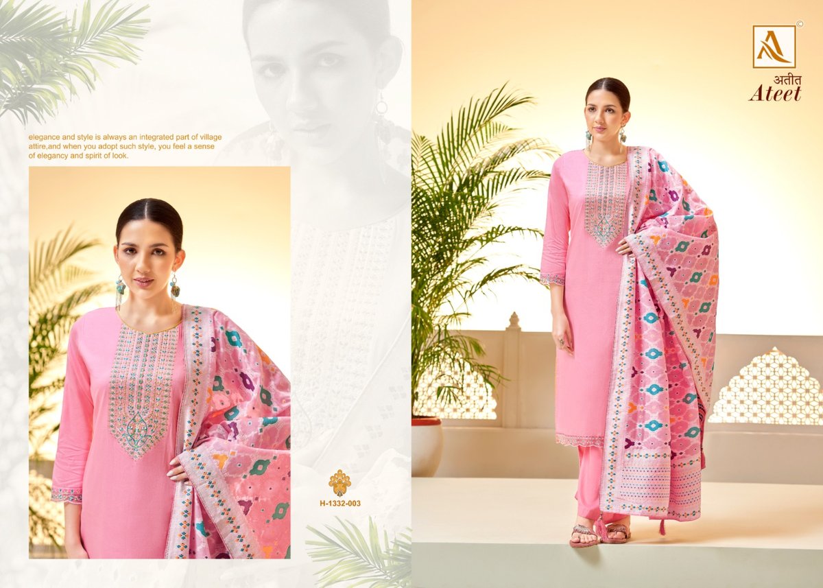 Alok Suits Ateet 1332-001 to 1332-006 Series 3