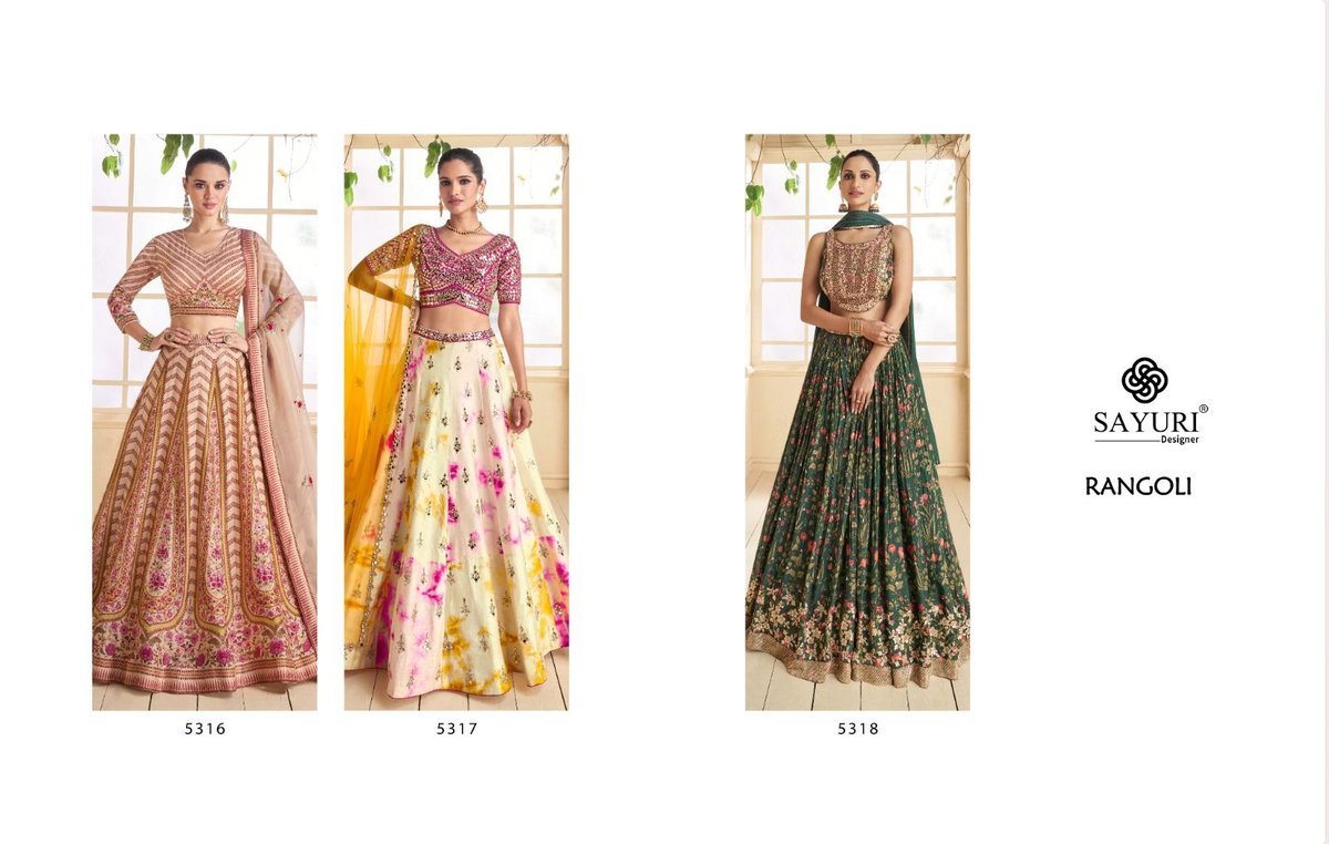 Sayuri Designer Rangoli 5316-5318 Series 4