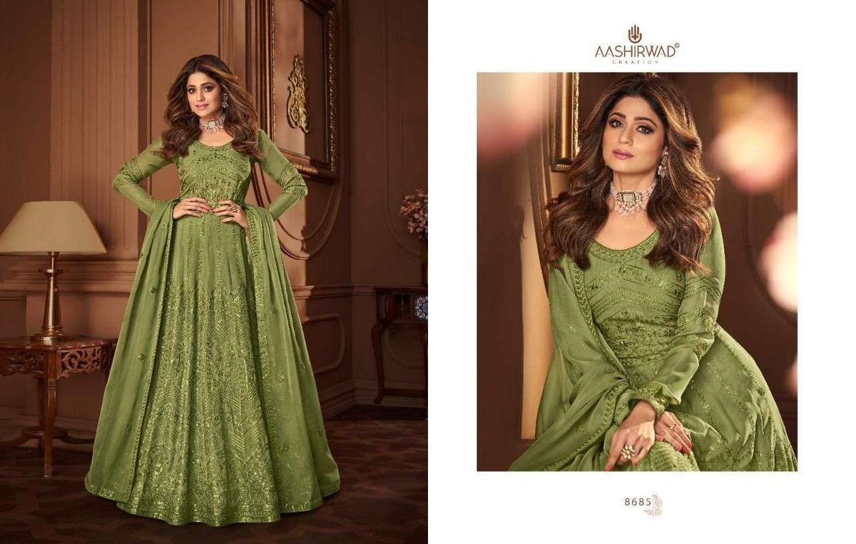 Aashirwad Creation Vintage 8683-8687 Series 3