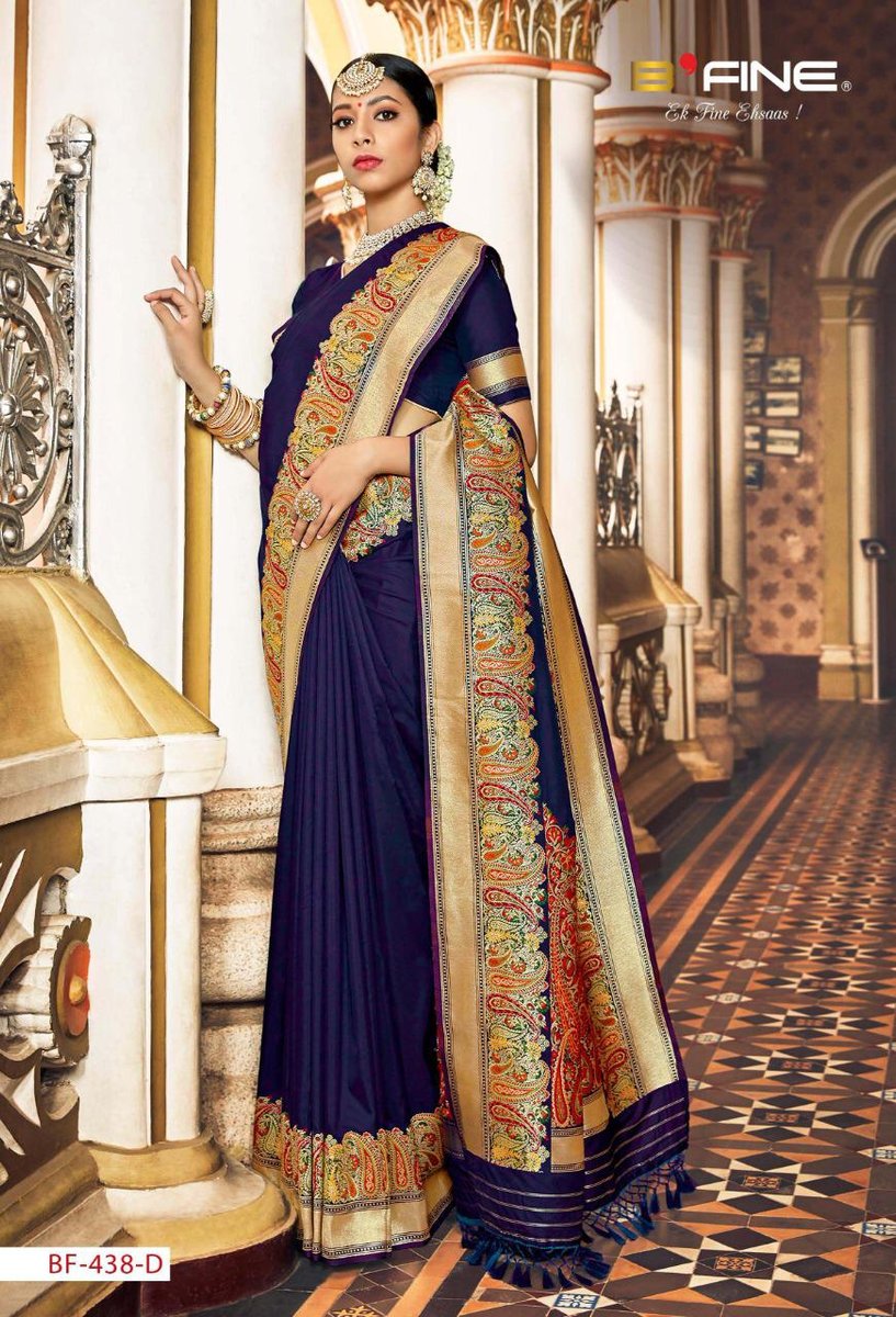 B Fine Saree Inayat 438 4