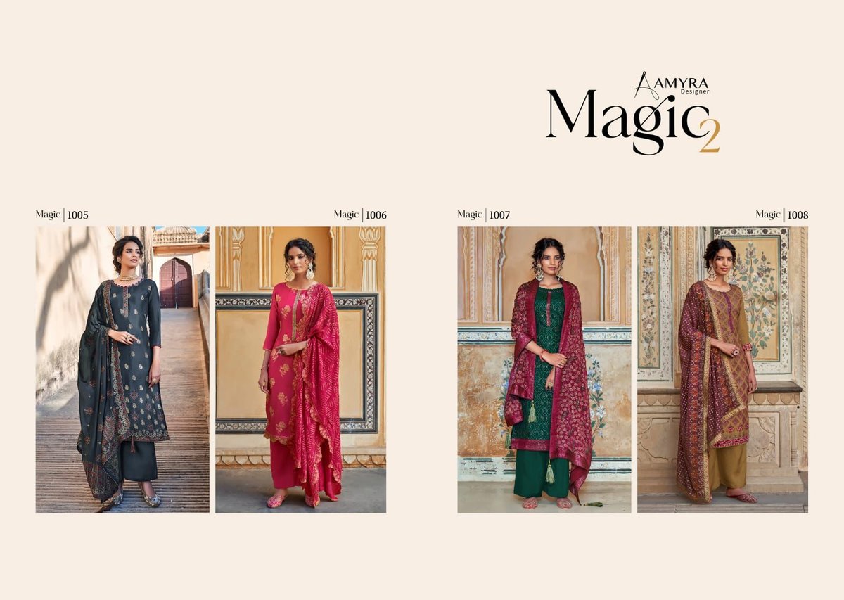 Amyra Designer Magic Vol-2 1005-1008 Series 5