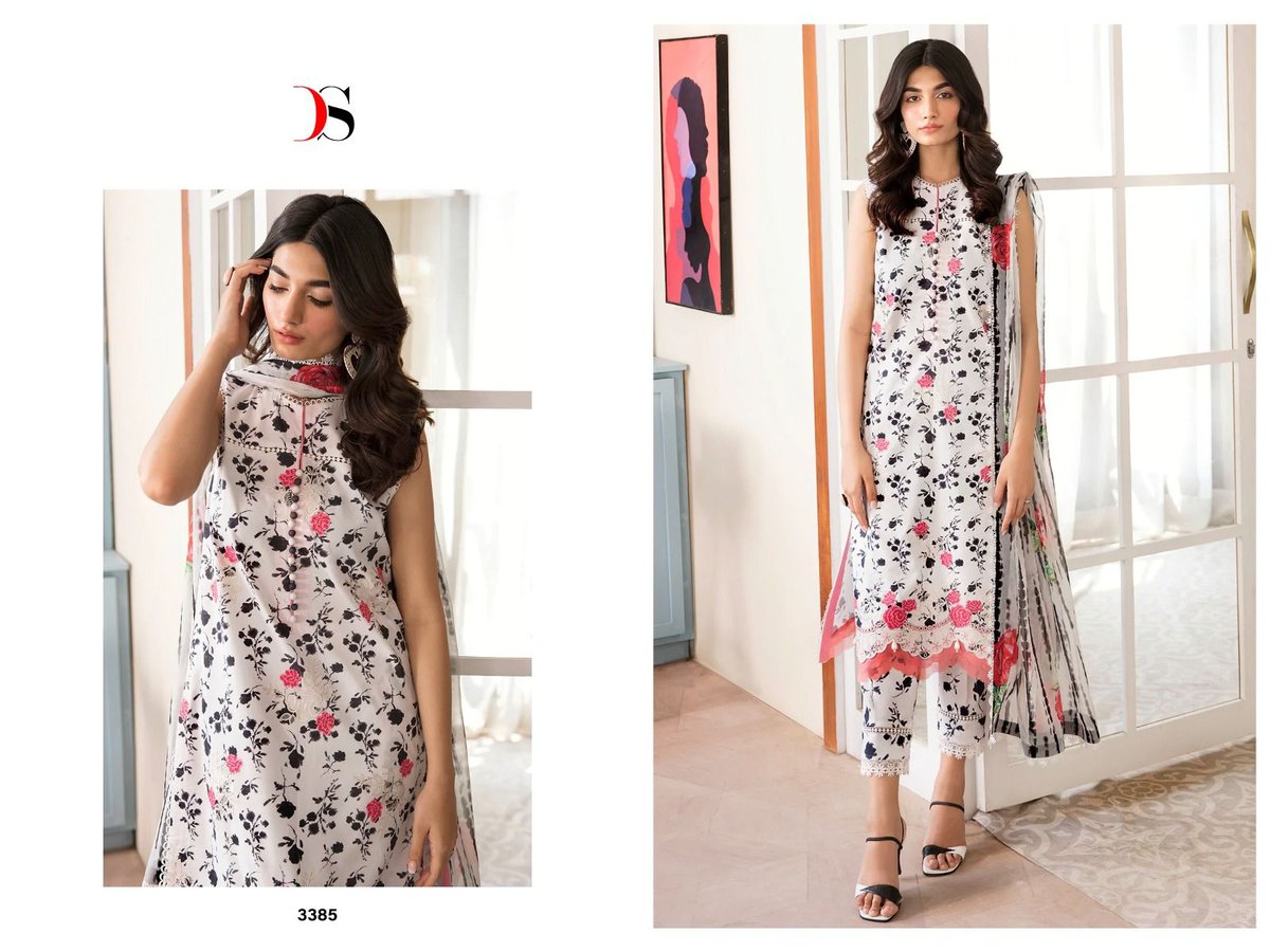 Deepsy Suit Afrozeh Chikankari Lawn Vol-23 3171-3178 Series 5