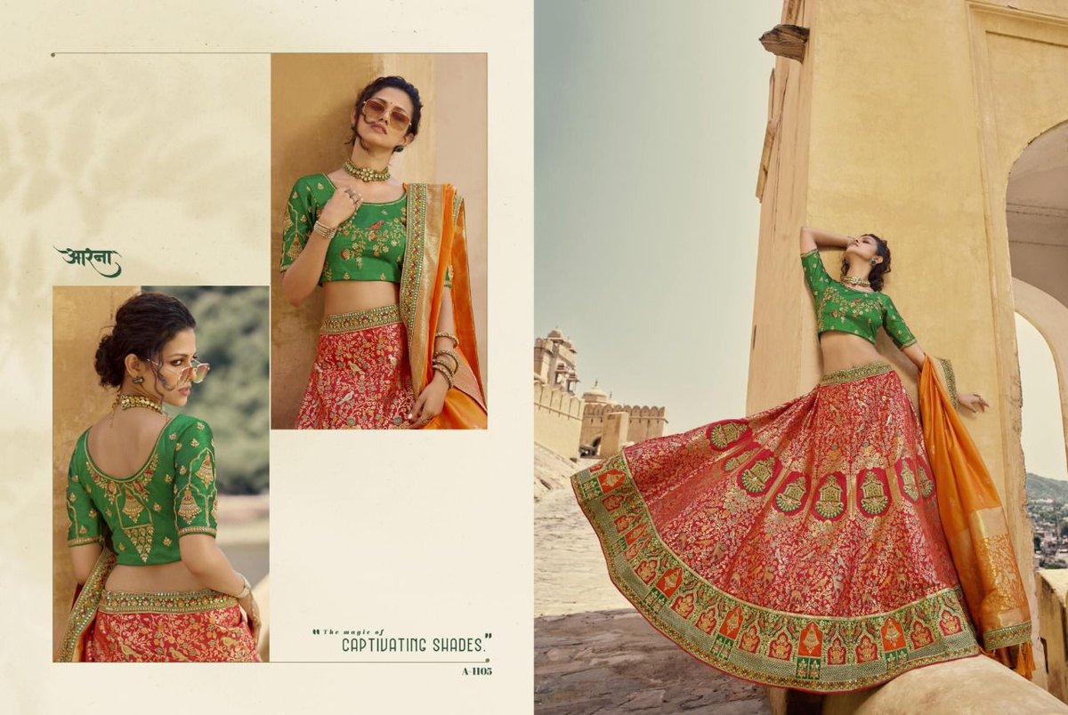 Aarna Lehenga A-1101 to A-1109 Series 4