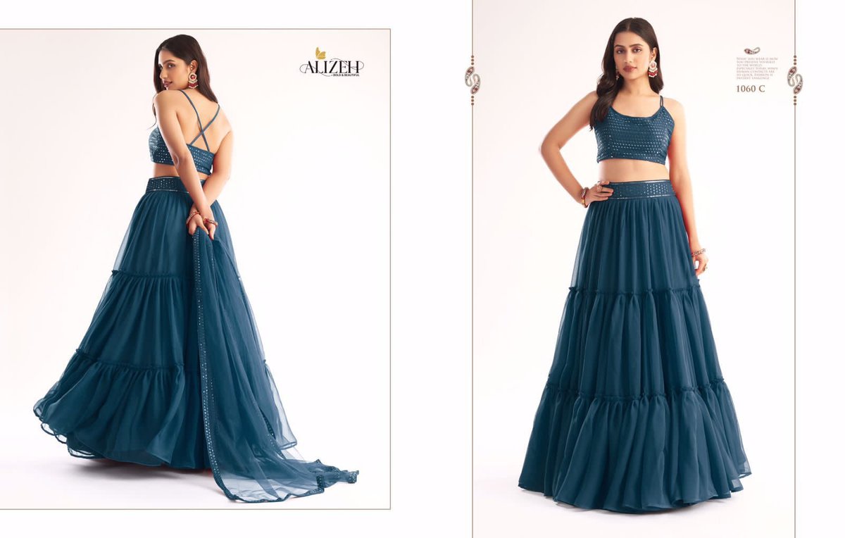 Alizeh Engagement Ready To Wear 1060 Colors 3