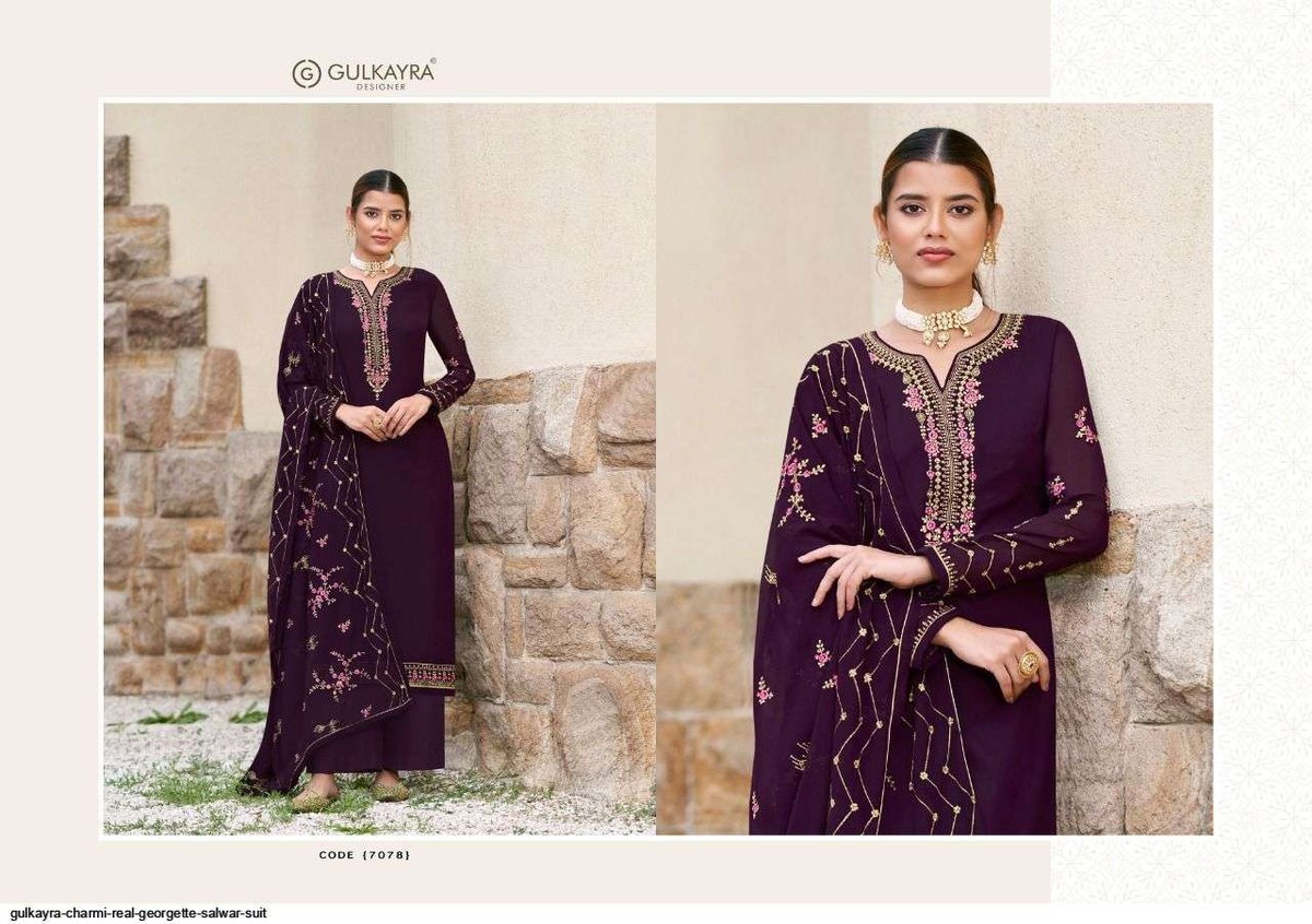 Gulkayra Designer Charmi 7076-7081 Series 3