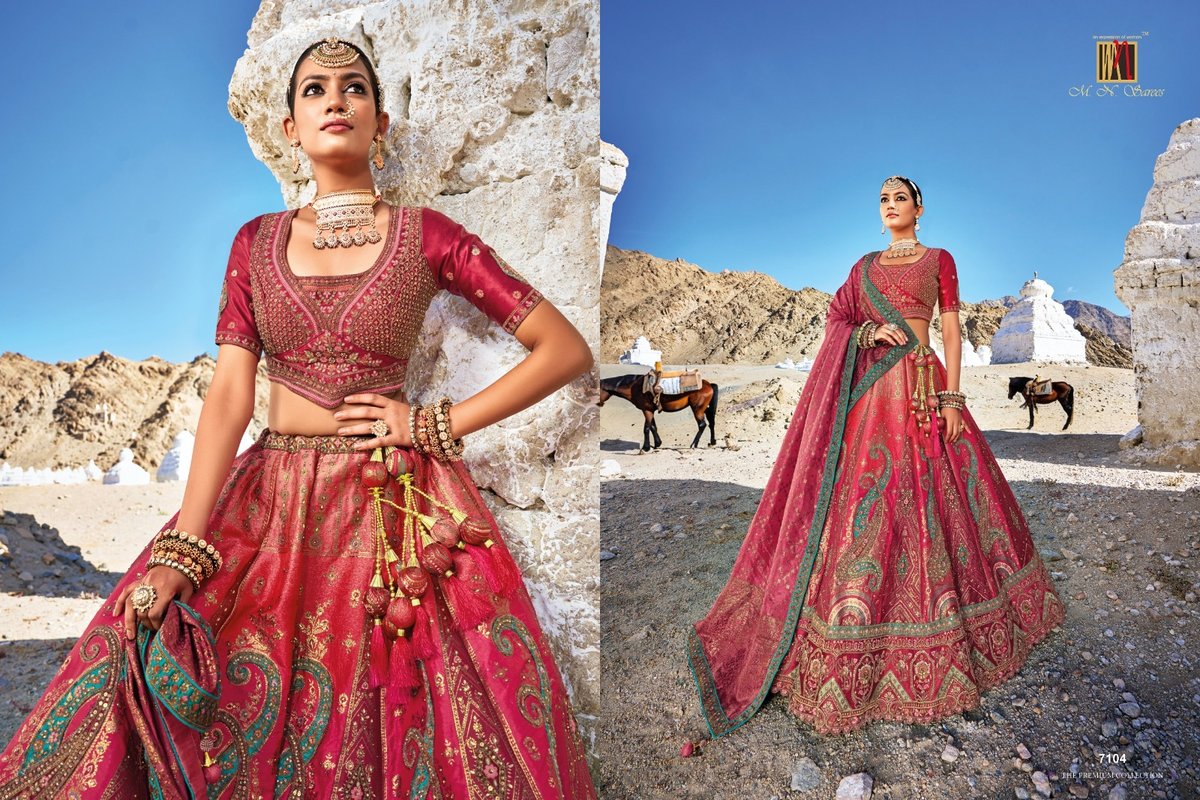 MN Lehenga 7101-7107 Series 4
