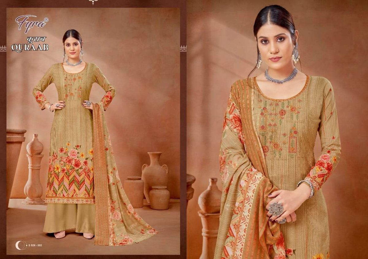 Alok Suit Fyra Quraab 926-001 to 926-010 Series 2