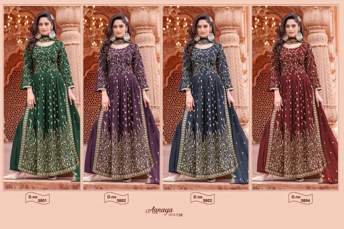 Dani Creation Aanaya Vol-158 5801-5804 Series 5