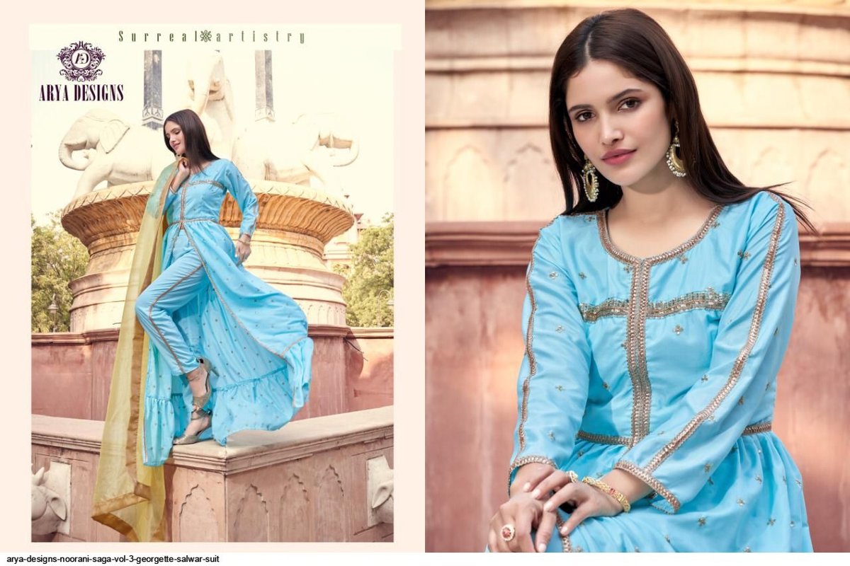Arya Designer Noorani Saga Vol-3 6501-6504 Series 2
