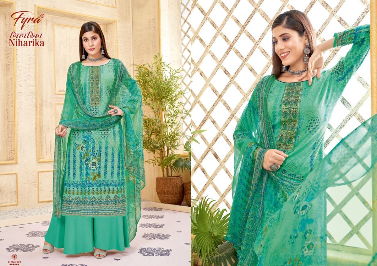 Alok Suit Fyra Niharika 923-001 to 923-010 Series 4