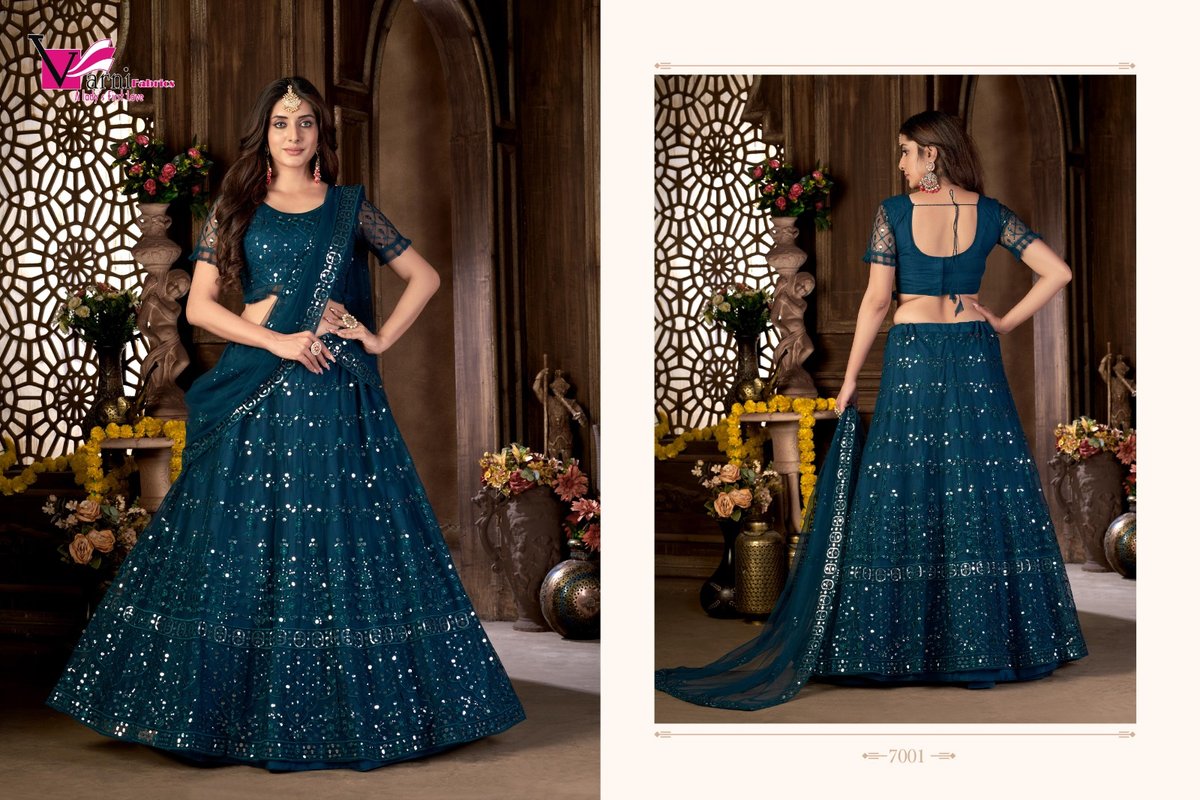 Varni Fabric Zeeya Mehak 7001-7004 Series 1