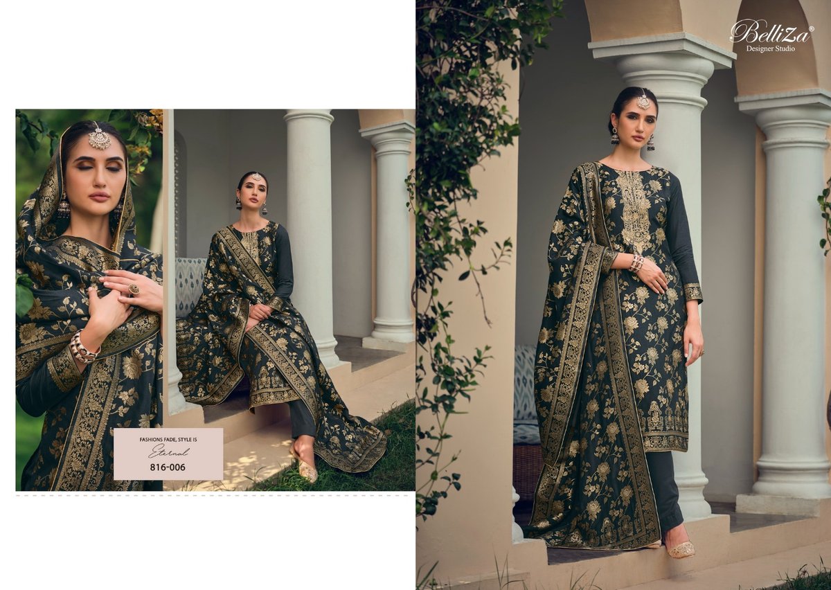 Belliza Designer Studio Lashkara 816-001 to 816-006 Series 6