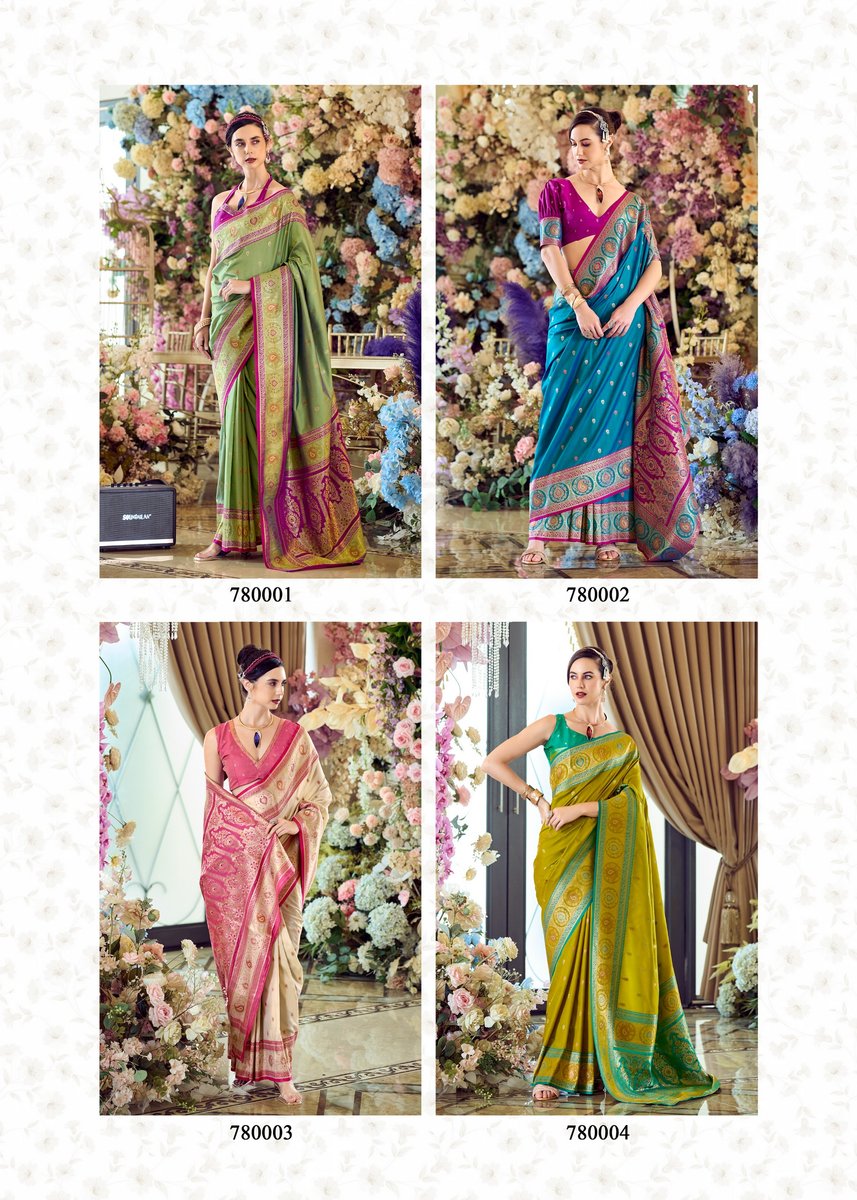 RAJPATH MINAKARI SILK 780001 TO 780008 10