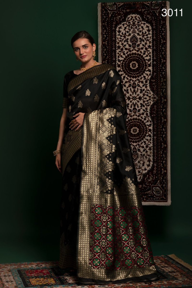 Anjani Art Silk Saree 3010-3012 Design 4
