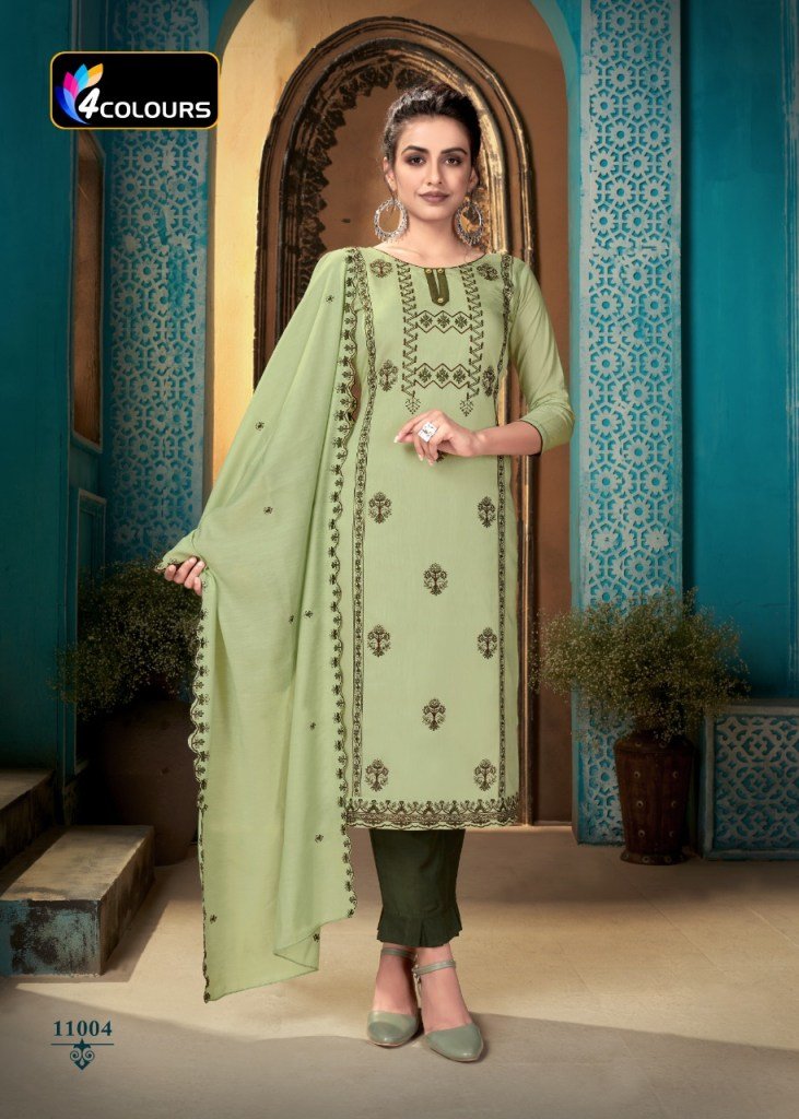 4 Colours Aleena 11001-11005 Series 1