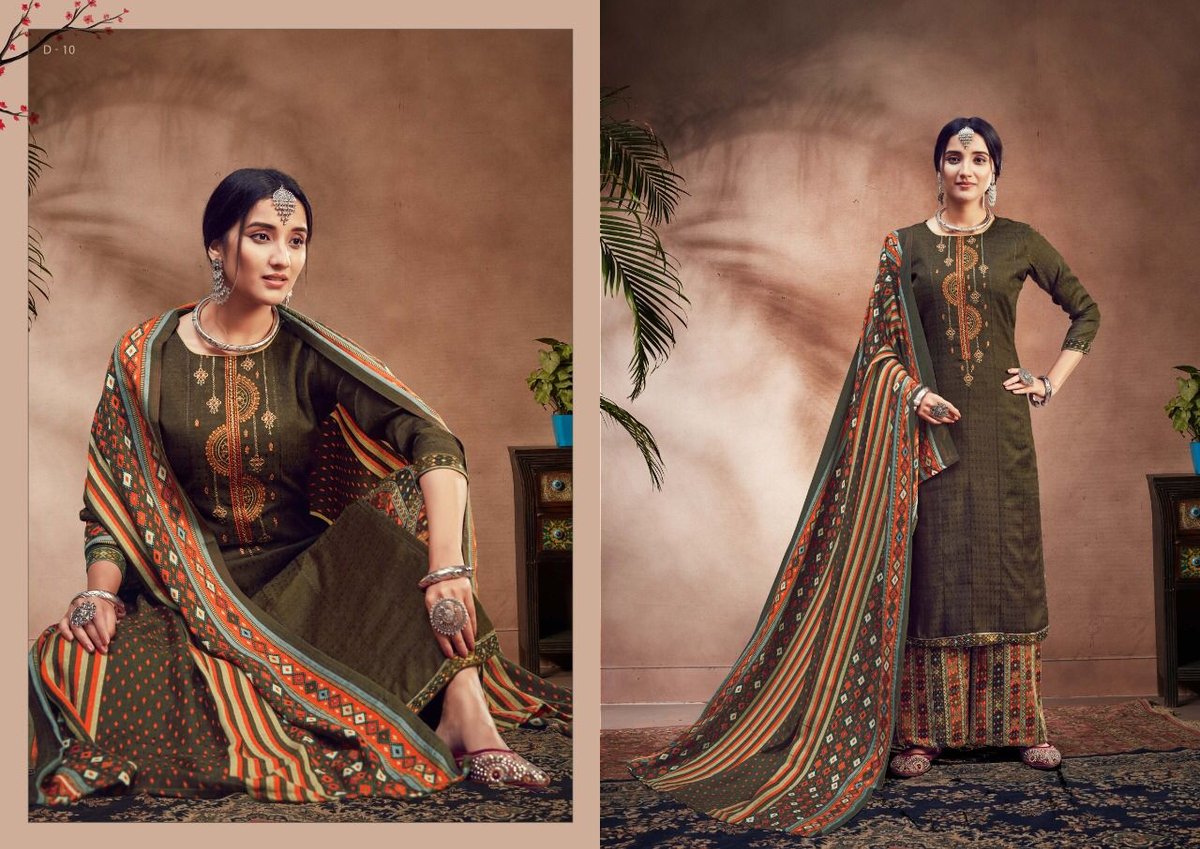 Belliza Designer Nizam-E-Patiyala Vol-3 D-01 to D-10 Series 10