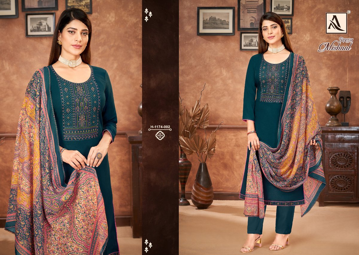 Alok Suit Mishaal 1174-001 to 1174-006 Series 2