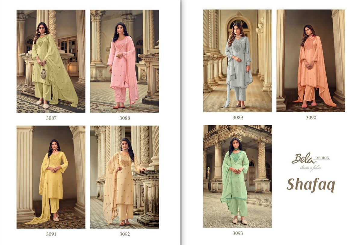 Bela Fashion Shafaq 3087-3093 Series 8