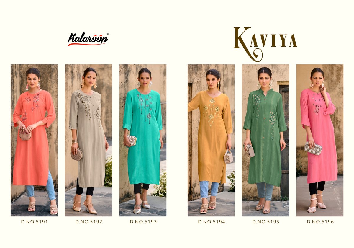 KALAROOP KAVIYA 5191 TO 5196 7