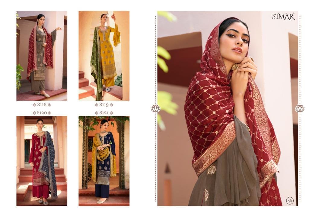 Glossy Simar Safa 8118-8121 Series 5