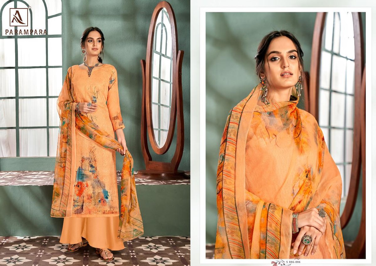 Alok Suits Parampara 806-001 to 806-010 Series 6