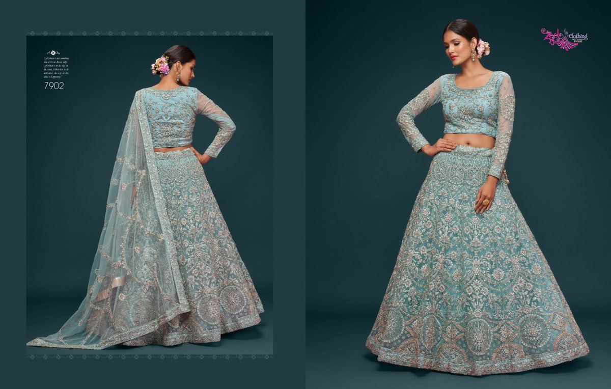 Zeel Clothing The Shimmers Vol-1 7901-7909 Series 2