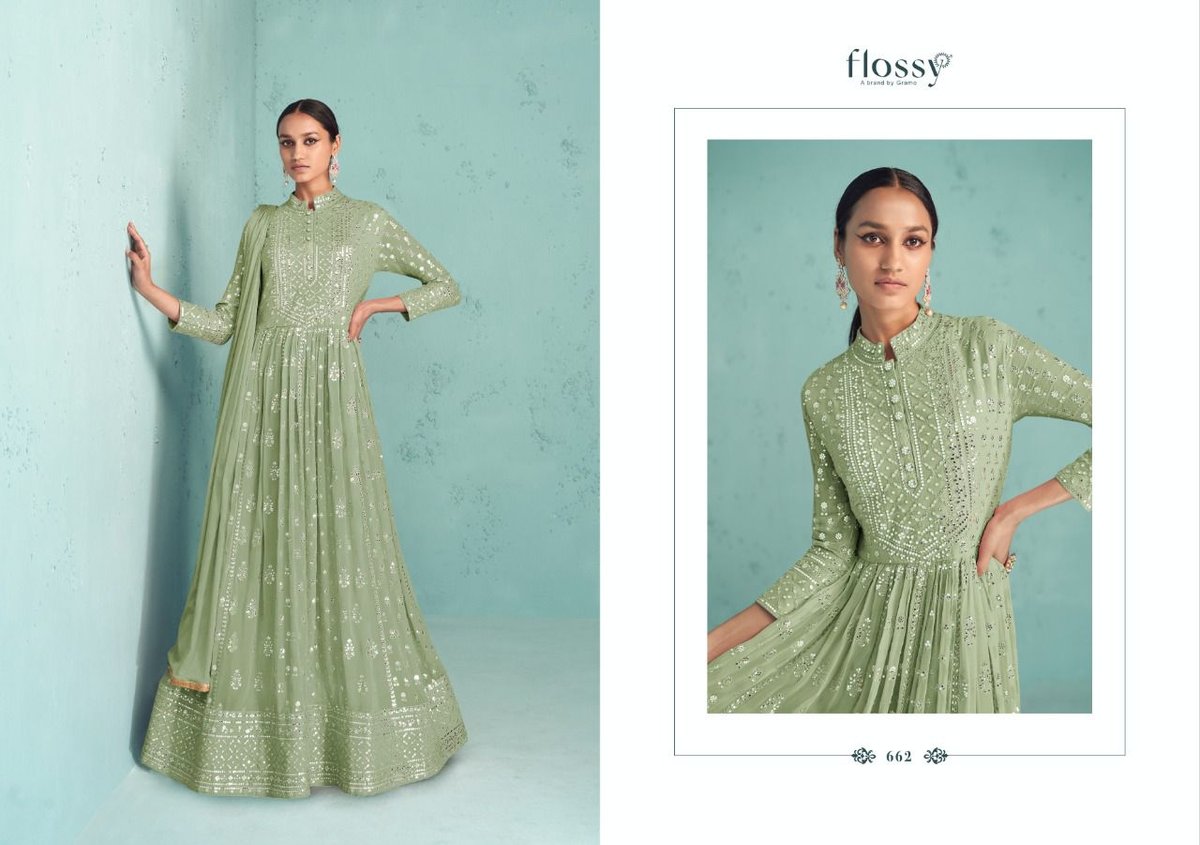 Gramo Flossy Naksh Vol-2 661-664 Series 2