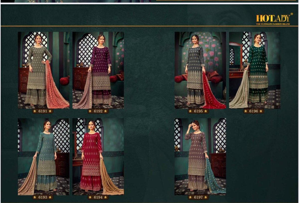 Hotlady Samaira Vol-2 6191-6197 Series 8