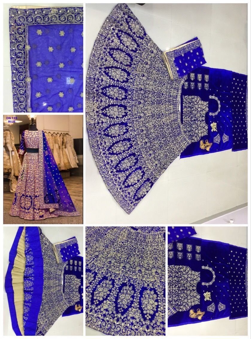 DJ Bridal Designer Lehenga DJ-128 Colors 4