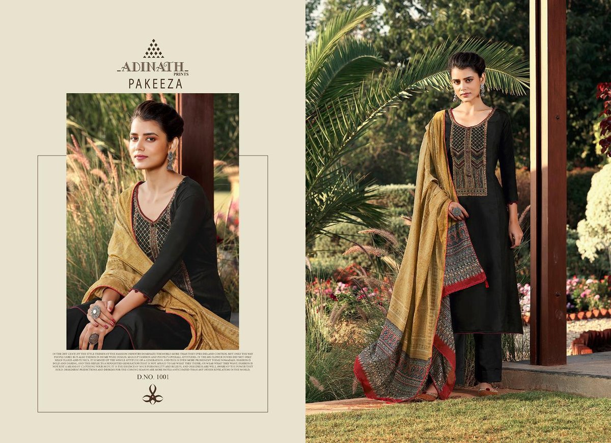 Adinath Prints Pakeeza 1001-1006 Series 1
