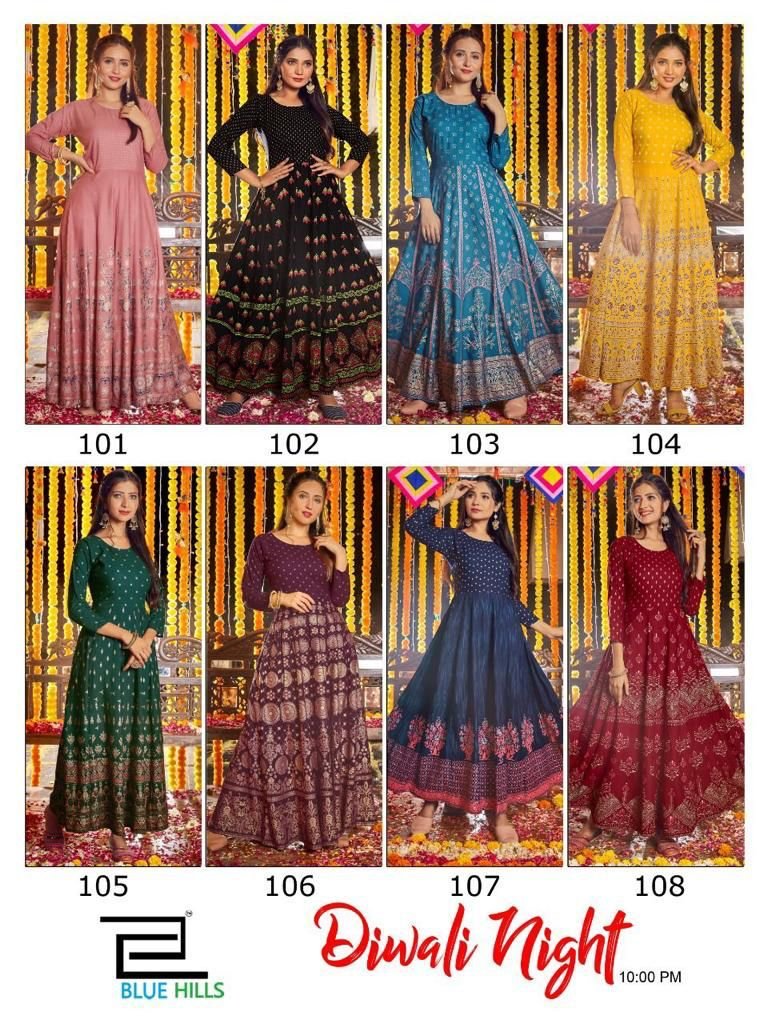 Blue Hills Diwali Night 10:00 PM 1001-1008 Series 9