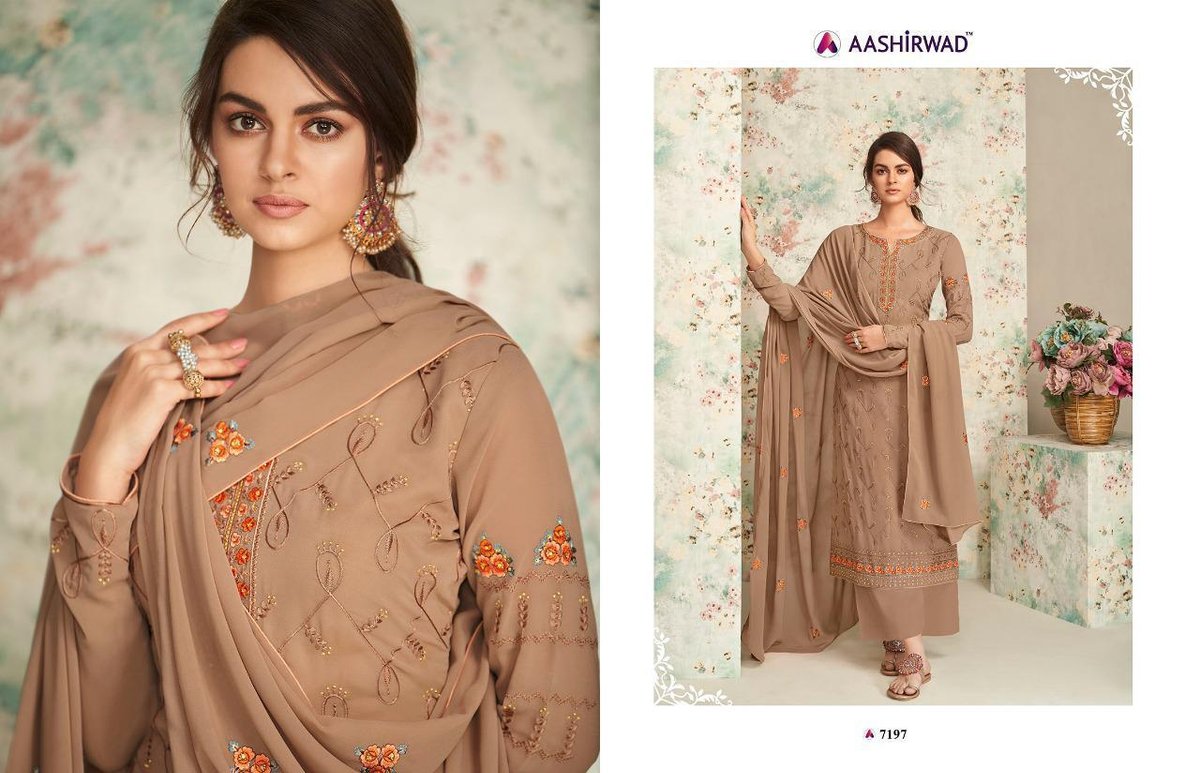 Aashirwad Creation Ziva 7197-7202 Series 1