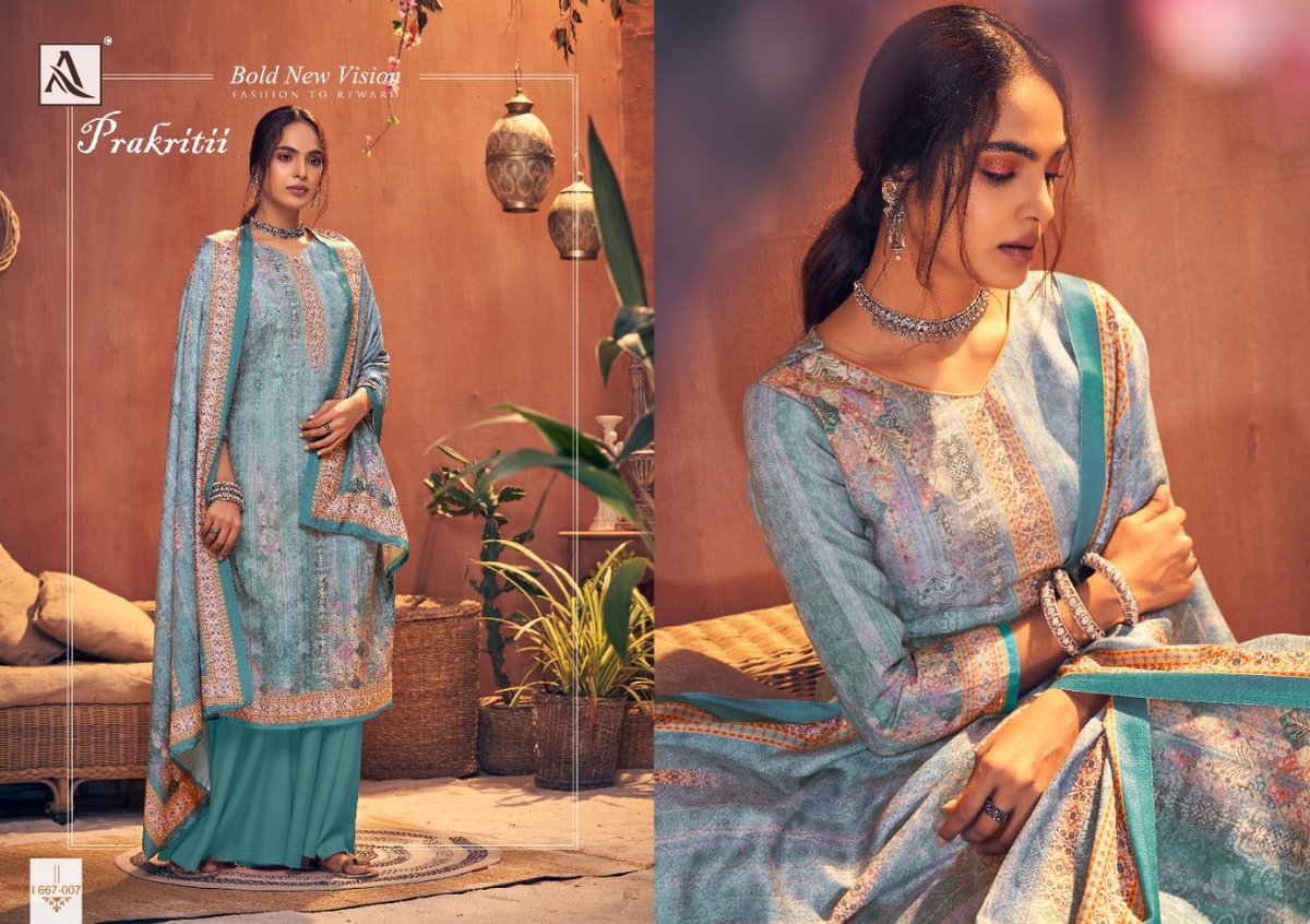 Alok Suits Prakritii 667-001-667-010 Series 7