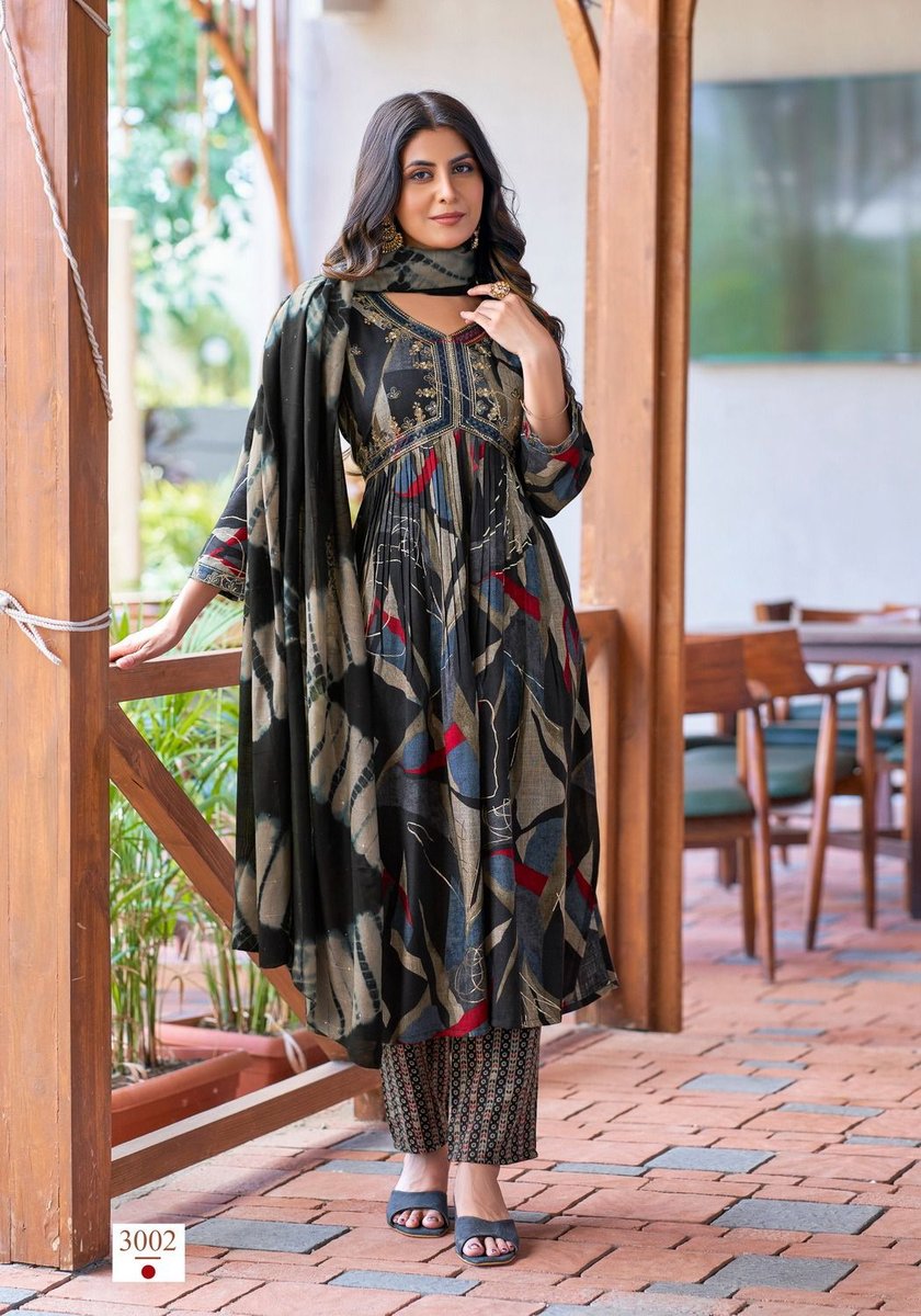 MYSTIC 9 HEENA VOL-3 3001 TO 3008 2